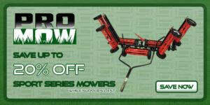 Sport Series Mower Sale - Up to 20% off!
